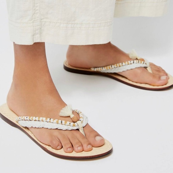 NWT ~  Free People Menorca Thong Sandal - Picture 4 of 11